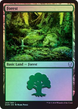 Forest 269 269 Foil Dominaria Foil Singles Forest 269 269 Foil Dominaria Foil Singles
