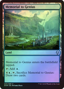 Memorial to Genius 243 269 Foil Dominaria Foil Singles Memorial to Genius 243 269 Foil Dominaria Foil Singles
