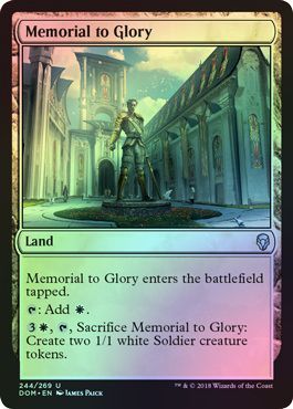 Memorial to Glory 244 269 Foil Dominaria Foil Singles Memorial to Glory 244 269 Foil Dominaria Foil Singles