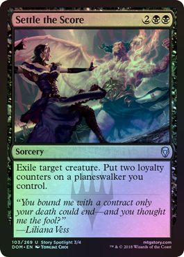 Settle the Score 103 269 Foil Dominaria Foil Singles Settle the Score 103 269 Foil Dominaria Foil Singles