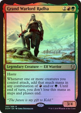 Grand Warlord Radha 195 269 Foil Dominaria Foil Singles Grand Warlord Radha 195 269 Foil Dominaria Foil Singles