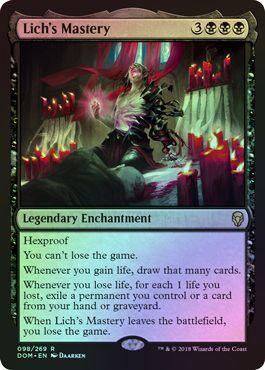 Lich s Mastery 098 269 Foil Dominaria Foil Singles Lich s Mastery 098 269 Foil Dominaria Foil Singles