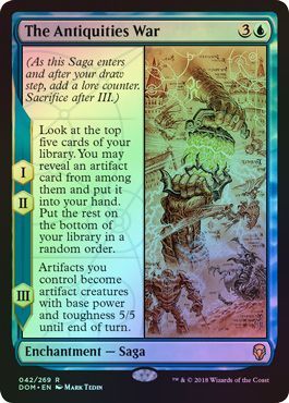 The Antiquities War 042 269 Foil Dominaria Foil Singles The Antiquities War 042 269 Foil Dominaria Foil Singles