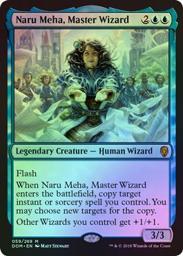 Naru Meha Master Wizard 059 269 Foil Dominaria Foil Singles Naru Meha Master Wizard 059 269 Foil Dominaria Foil Singles