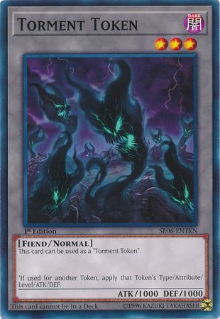 Torment Token SR06 ENTKN Common 1st Edition Torment Token SR06 ENTKN Common 1st Edition