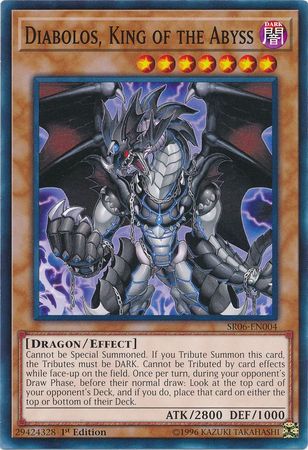 Diabolos King of the Abyss SR06 EN004 Common 1st Edition Lair of Darkness 1st Edition Singles Diabolos King of the Abyss SR06 EN004 Common 1st Edition Lair of Darkness 1st Edition Singles