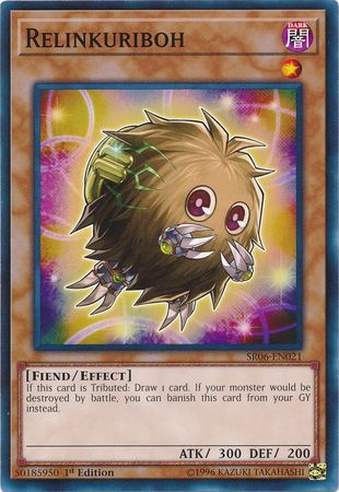Relinkuriboh SR06 EN021 Common 1st Edition Relinkuriboh SR06 EN021 Common 1st Edition