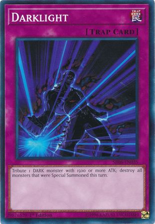 SR06-EN022 1X NM Lair of Darkness Super Rare 1st Edition Lair of Darkness 