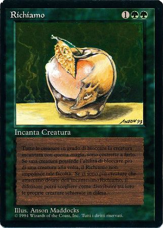 Richiamo Lure Revised Black Border Italian Singles Richiamo Lure Revised Black Border Italian Singles
