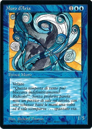 Muro d Aria Wall of Air Muro d Aria Wall of Air