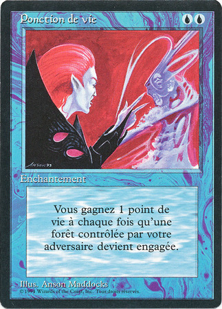 Ponction de vie Lifetap Revised Black Border French Singles Ponction de vie Lifetap Revised Black Border French Singles