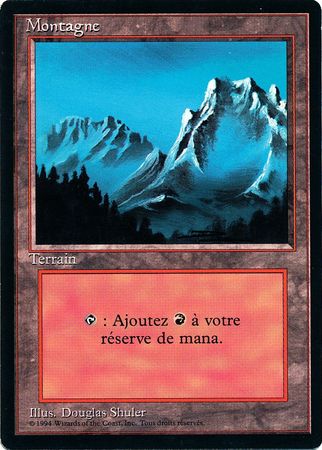 Montagne Mountain 1 Montagne Mountain 1
