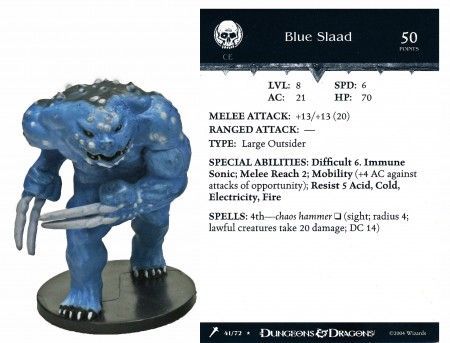 Blue Slaad 41 Giants of Legend D D Miniatures Blue Slaad 41 Giants of Legend D D Miniatures