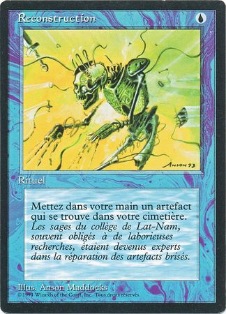 Reconstruction Reconstruction French Revised Black Border French Singles Reconstruction Reconstruction French Revised Black Border French Singles
