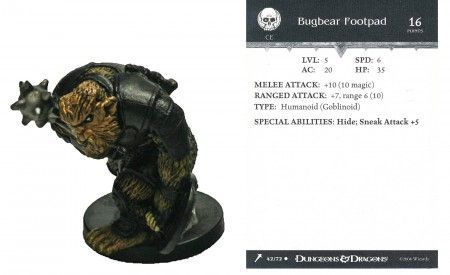 Bugbear Footpad 42 Giants of Legend D D Miniatures Giants of Legend D D Bugbear Footpad 42 Giants of Legend D D Miniatures Giants of Legend D D