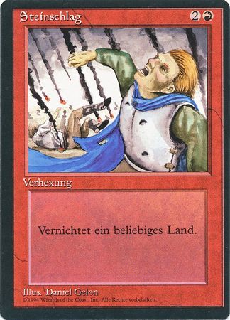 Steinschlag Stone Rain Revised Black Border German Singles Steinschlag Stone Rain Revised Black Border German Singles