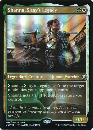 Shanna Sisay s Legacy 204 269 FNM Foil Promo Magic The Gathering Promo Cards Shanna Sisay s Legacy 204 269 FNM Foil Promo Magic The Gathering Promo Cards