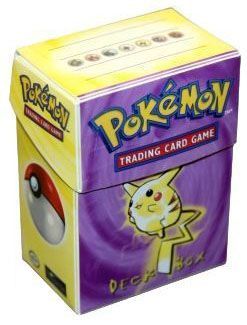 Ultra Pro Pokemon Base Set Pikachu Deck Box WOC08305 Deck Boxes Gaming Storage Ultra Pro Pokemon Base Set Pikachu Deck Box WOC08305 Deck Boxes Gaming Storage