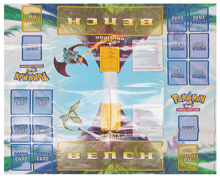Pokemon 2003 Ex Dragon 2 Player Paper playmat Pokemon Memorabilia Pokemon 2003 Ex Dragon 2 Player Paper playmat Pokemon Memorabilia