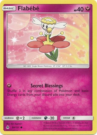 Flabebe 84 131 Common Sun Moon Forbidden Light Singles Flabebe 84 131 Common Sun Moon Forbidden Light Singles