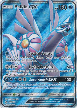 Check the actual price of your Palkia-GX 119/131 Pokemon card