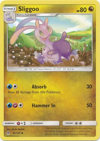 Sliggoo 93 131 Uncommon Sliggoo 93 131 Uncommon