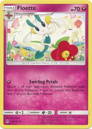 Floette 85 131 Uncommon Sun Moon Forbidden Light Singles Floette 85 131 Uncommon Sun Moon Forbidden Light Singles