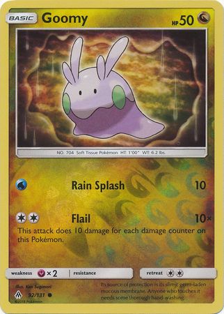 Goomy 92 131 Common Reverse Holo Sun Moon Forbidden Light Reverse Holo Singles Goomy 92 131 Common Reverse Holo Sun Moon Forbidden Light Reverse Holo Singles