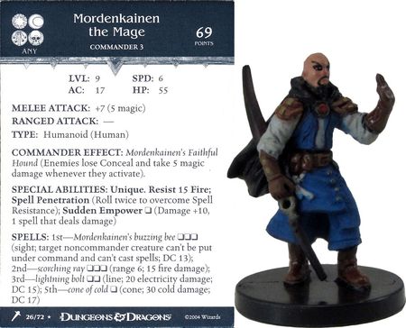 Mordenkainen the Mage 26 Giants of Legend D D Miniatures Mordenkainen the Mage 26 Giants of Legend D D Miniatures