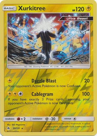 Xurkitree 39 131 Rare Reverse Holo Sun Moon Forbidden Light Reverse Holo Singles Xurkitree 39 131 Rare Reverse Holo Sun Moon Forbidden Light Reverse Holo Singles