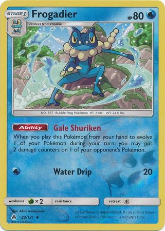 Frogadier 23 131 Uncommon Reverse Holo Frogadier 23 131 Uncommon Reverse Holo