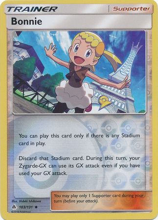 Bonnie 103 131 Uncommon Reverse Holo Sun Moon Forbidden Light Reverse Holo Singles Bonnie 103 131 Uncommon Reverse Holo Sun Moon Forbidden Light Reverse Holo Singles
