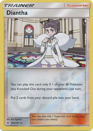 Diantha 105 131 Holo Rare Reverse Holo Sun Moon Forbidden Light Reverse Holo Singles Diantha 105 131 Holo Rare Reverse Holo Sun Moon Forbidden Light Reverse Holo Singles