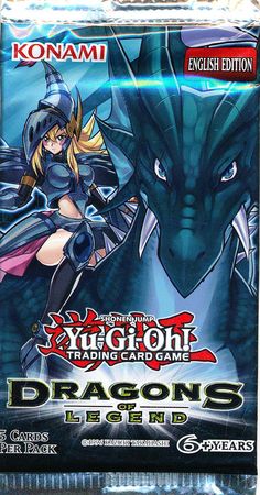 Dragons of Legend Unlimited Booster Pack Yugioh Yu Gi Oh Sealed Product Dragons of Legend Unlimited Booster Pack Yugioh Yu Gi Oh Sealed Product