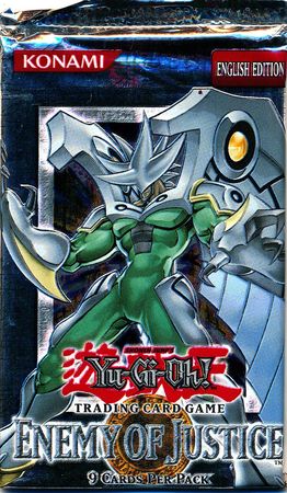 Enemy of Justice Unlimited Booster Pack [EOJ] (Yugioh) | TrollAndToad