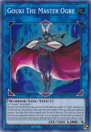 Gouki The Master Ogre FLOD EN041 Super Rare 1st Edition Gouki The Master Ogre FLOD EN041 Super Rare 1st Edition