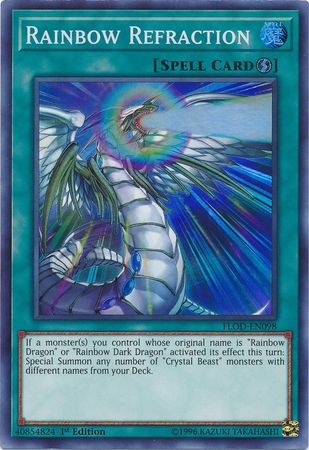 Rainbow Refraction FLOD EN098 Super Rare 1st Edition Rainbow Refraction FLOD EN098 Super Rare 1st Edition