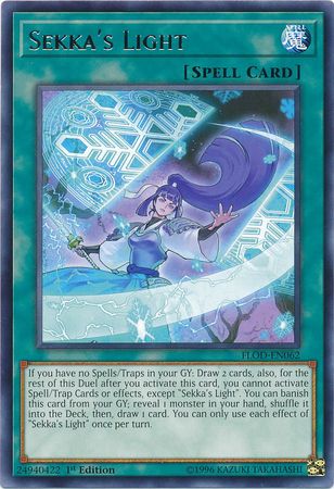 Sekka s Light FLOD EN062 Rare 1st Edition Flames of Destruction 1st Edition Singles Sekka s Light FLOD EN062 Rare 1st Edition Flames of Destruction 1st Edition Singles
