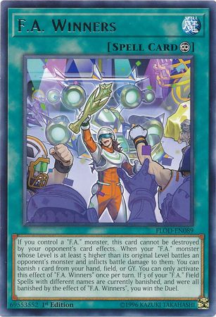F A Winners FLOD EN089 Rare 1st Edition F A Winners FLOD EN089 Rare 1st Edition