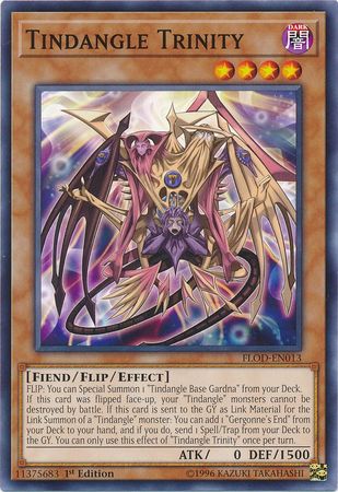 Tindangle Trinity FLOD EN013 Common 1st Edition Tindangle Trinity FLOD EN013 Common 1st Edition