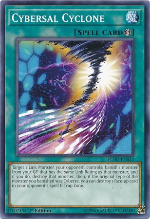 Cybersal Cyclone FLOD EN053 Common 1st Edition Flames of Destruction 1st Edition Singles Cybersal Cyclone FLOD EN053 Common 1st Edition Flames of Destruction 1st Edition Singles