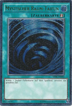 Ultimate Rare Mystischer Raum Taifun AP08 DE002 German Yugioh Cards Ultimate Rare Mystischer Raum Taifun AP08 DE002 German Yugioh Cards