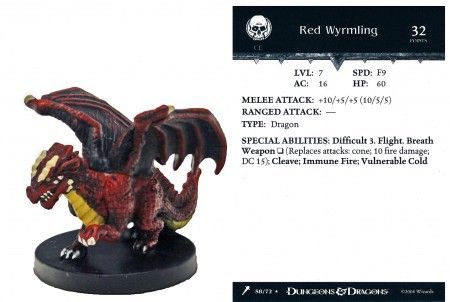 Red Wyrmling 58 Giants of Legend D D Miniatures Red Wyrmling 58 Giants of Legend D D Miniatures