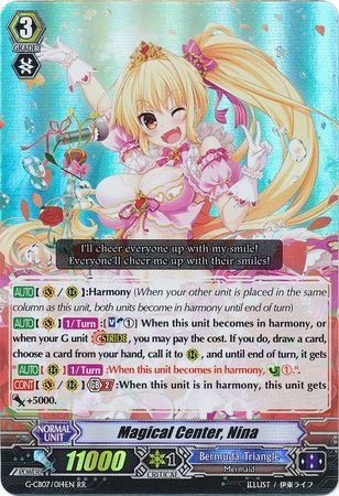 Magical Center Nina G CB07 014EN Double Rare RR G Clan Booster 7 Divas Festa Singles Magical Center Nina G CB07 014EN Double Rare RR G Clan Booster 7 Divas Festa Singles