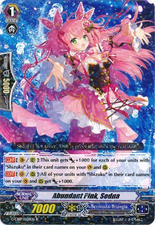 Abundant Pink Sedna G CB07 028EN Rare R Abundant Pink Sedna G CB07 028EN Rare R