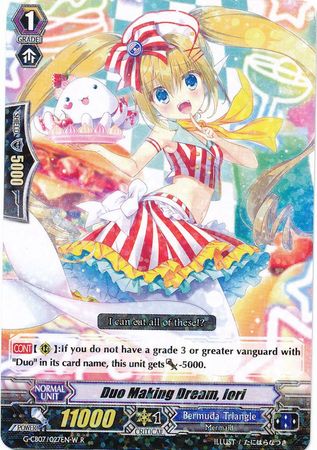 Duo Making Dream Iori White G CB07 027EN W Rare R Duo Making Dream Iori White G CB07 027EN W Rare R