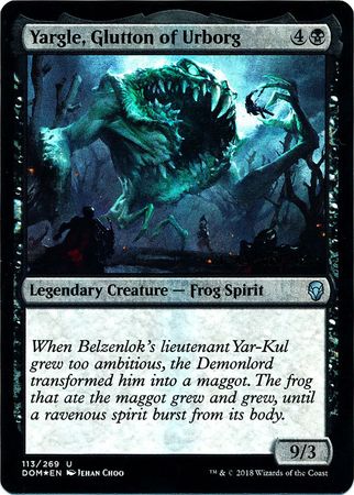 Yargle, Glutton of Urborg 113/269 - Magic | TrollAndToad