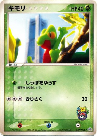 Treecko Japanese 037 PCG P Promo Pokemon Japanese PCG Promos Treecko Japanese 037 PCG P Promo Pokemon Japanese PCG Promos