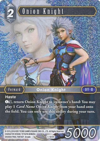 Onion Knight 1 181H Alternate Art Hero Foil Onion Knight 1 181H Alternate Art Hero Foil