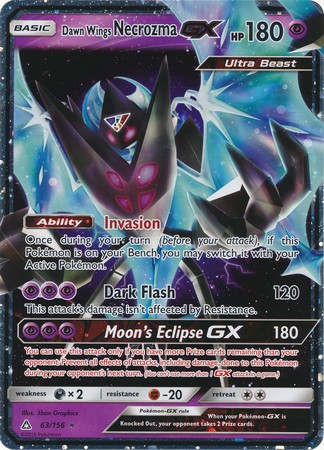  Pokemon Singles - Dusk Mane Necrozma - SM124 - Promo